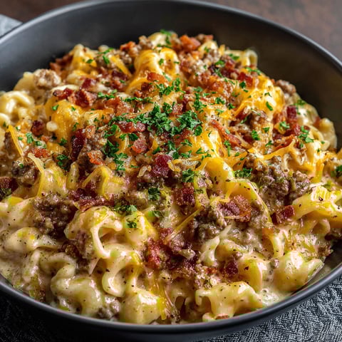 A bowl of creamy macaroni and cheese.