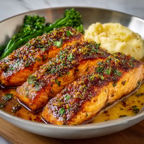 A plate of food with honey drizzled over it.