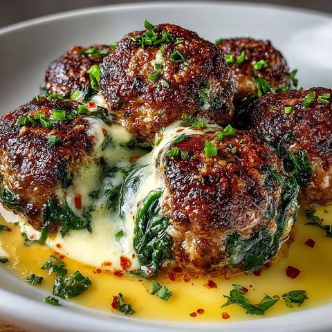 A plate of food with spinach on it.