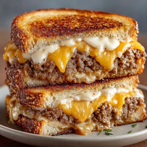 A stack of grilled cheese sandwiches.