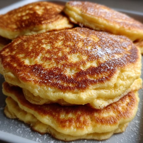 Sweet Mexican pancakes stacked on a plate.