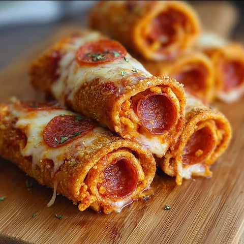 A plate of Doritos Pizza Rolls.